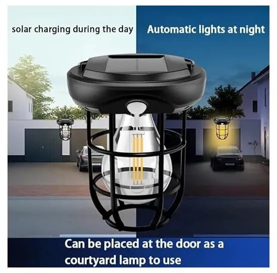 Ηλιακός λαμπτήρας με αισθητήρα κίνησης CL-T66 3 LED - Solar sensor light