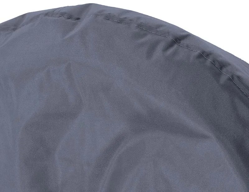 Πουφ πολυθρόνα Norm PRO pakoworld αδιάβροχο γκρι