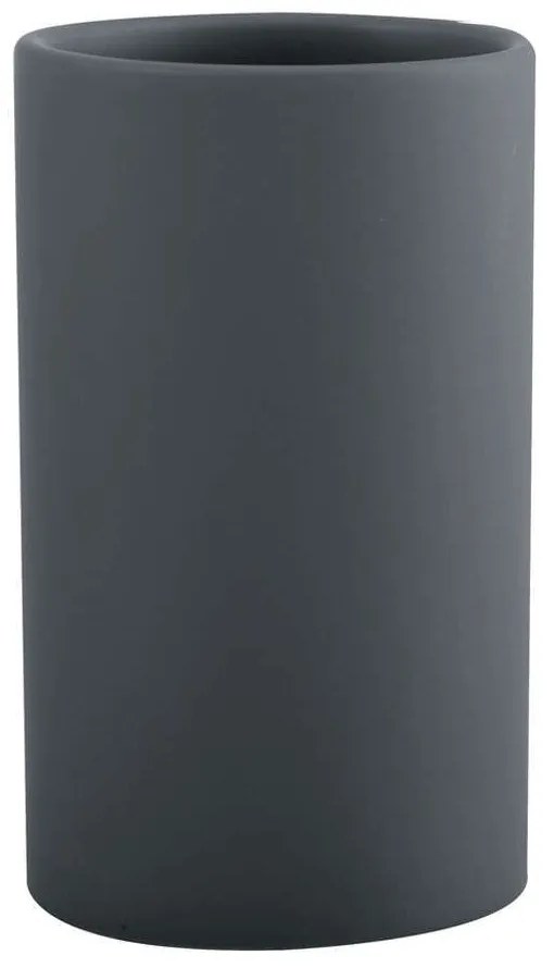 Ποτηροθήκη Tube Matt 03203.002 Grey Ceramic