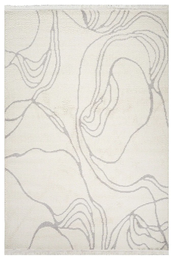 Χαλί (160x230) Polcarpet Bombai 8128 Cream Grey