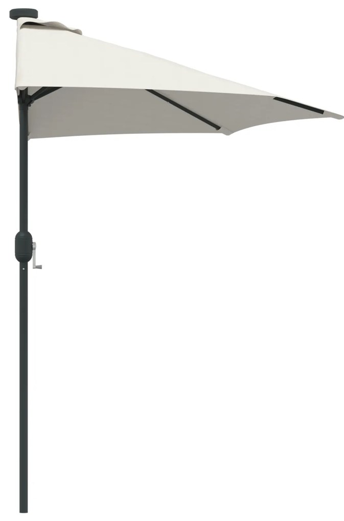 vidaXL Ημιόνι Παράσολα Κήπου 294 cm