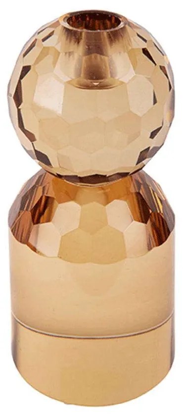 Κηροπήγιο Art Large Ball PT3643SB 7x14,3cm Sand Present Time Glass