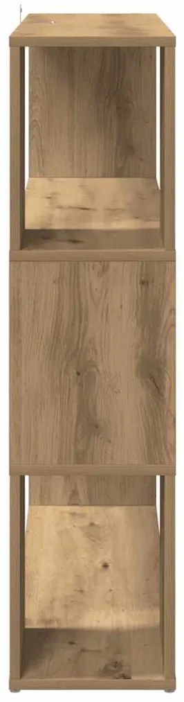 vidaXL Ντουλάπι βιβλίων/διαχωριστικό δωματίου Artisan Oak 100x24x94 cm