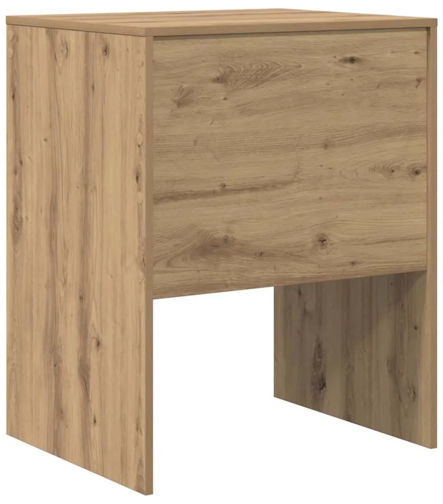 vidaXL Γραφείο artisan δρυς 60 x 50 x 76 εκ. Επεξεργασμένο ξύλο