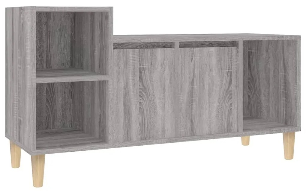 vidaXL Έπιπλο Τηλεόρασης Γκρι Sonoma 100x35x55 εκ. από Επεξεργ. Ξύλο