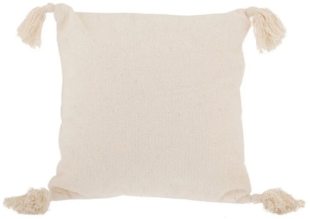 Διακοσμητικό Μαξιλάρι (Με Γέμιση) 88894 White 40Χ40 Ύφασμα