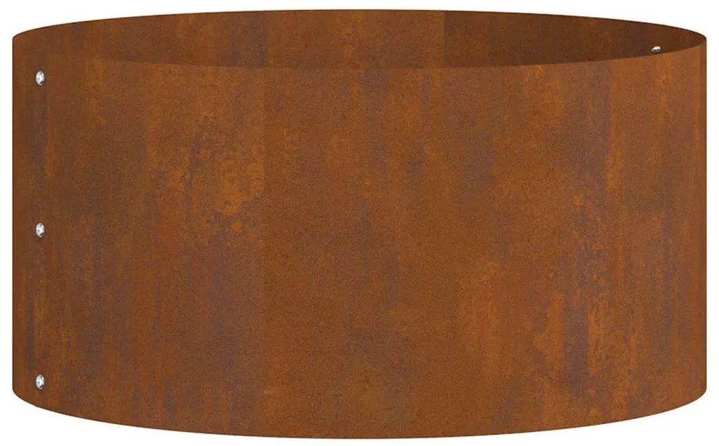 vidaXL Γλάστρα Κήπου Καφέ 40 x 40 x 20 cm Ατσάλι corten