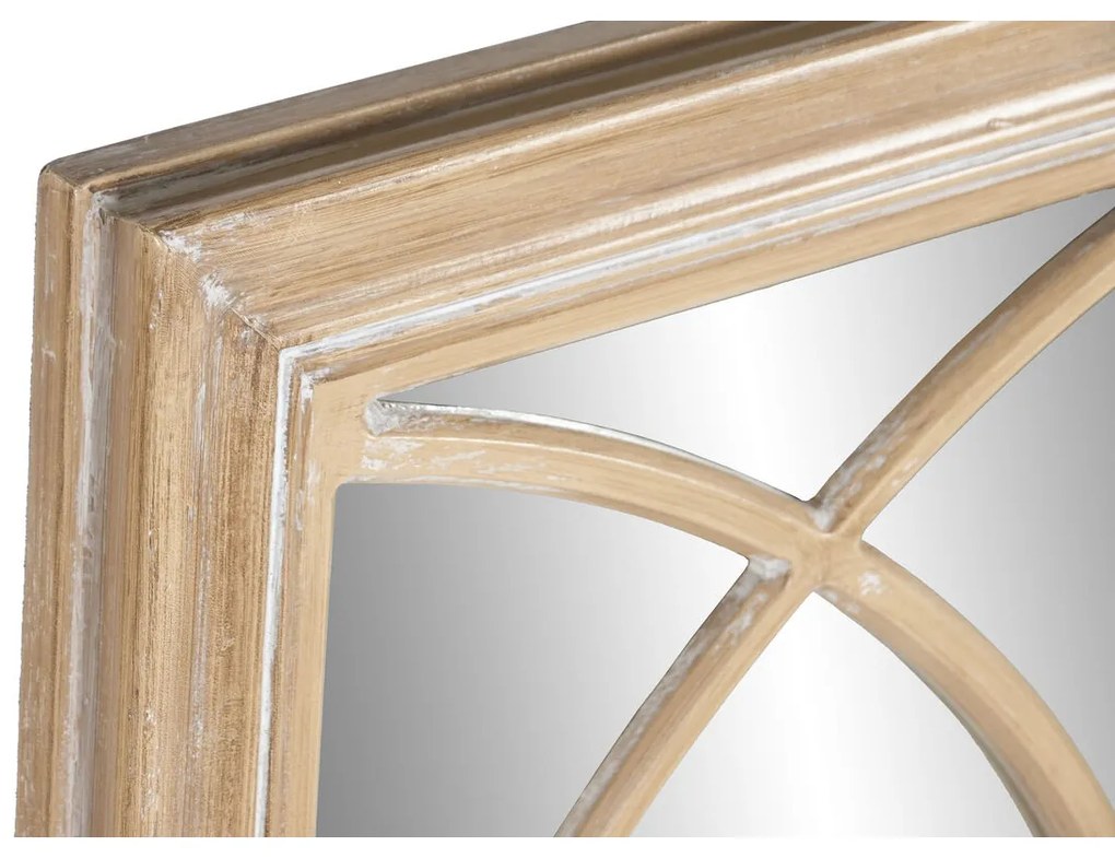 Τοίχο καθρέφτη Home ESPRIT Φυσικό Παράθυρο