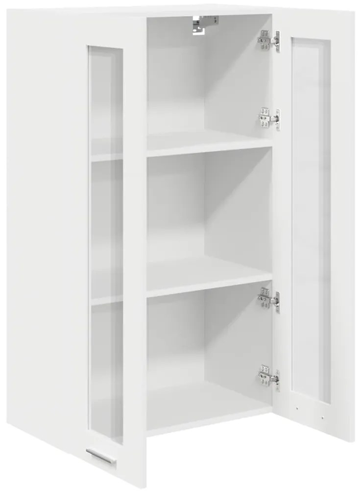 vidaXL Κρεμαστό ντουλάπι Λευκό 60 x 31 x 100 εκ. Επεξεργασμένο ξύλο