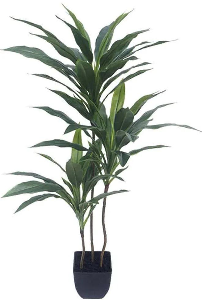 Τεχνητό Φυτό Σε Γλάστρα Δράκαινα 04-00-18821 95cm Green Marhome Συνθετικό Υλικό