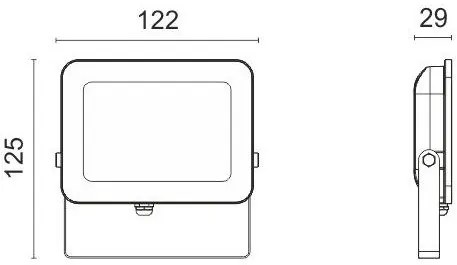 Προβολέας Slim LED 6233