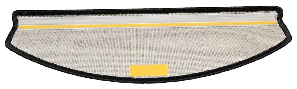 vidaXL Πατάκια Σκαλοπάτια 20 τεμ. Ανθρακί 65x24x4 εκ. Ημίστρογγυλά Μεγάλα