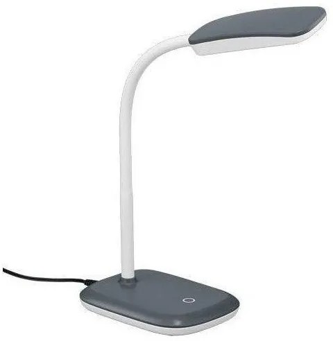 Επιτραπέζιο Φωτιστικό Γραφείου Boa 4 χρώματα Trio Lighting-R52431187-Ασημί R52431187
