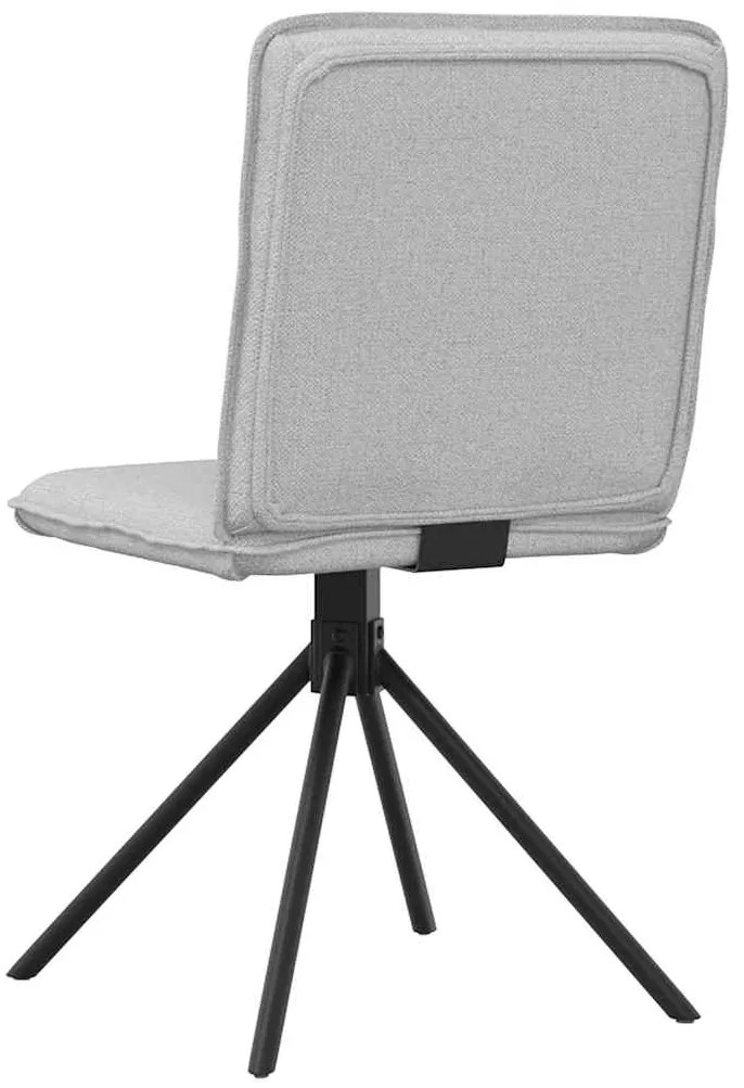 vidaXL Καρέκλες Τραπεζαρίας 2 τεμ. Σύννεφο Γκρι Υφασμάτινες