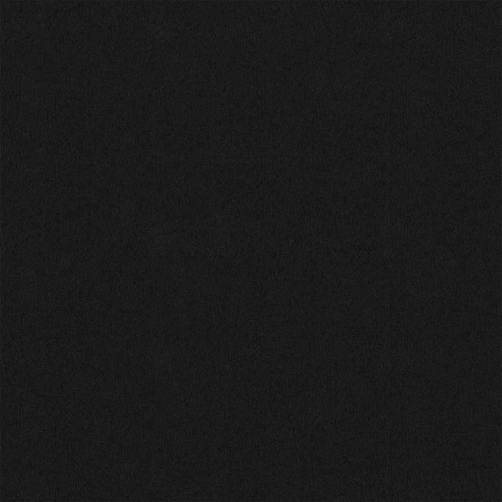 vidaXL Διαχωριστικό Βεράντας Μαύρο 75 x 400 εκ. Ύφασμα Oxford