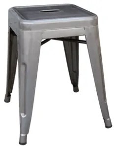 Σκαμπώ RELIX Μέταλλο Metal 39x39 H.45cm