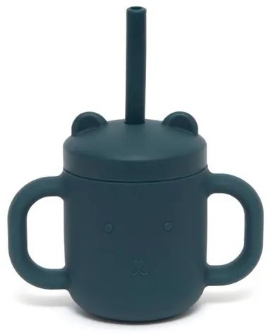 Petit Monkey Ποτήρι Σιλικόνης 175 ml Με Καλαμάκι PTM-SCLS5