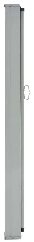 vidaXL Σκίαστρο Πλαϊνό Συρόμενο Βεράντας Μαύρο 140 x 300 εκ.