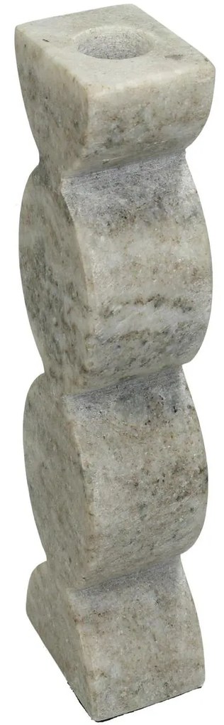 Κηροπήγιο Μπεζ Μάρμαρο 5x4x15.5cm - 05153824