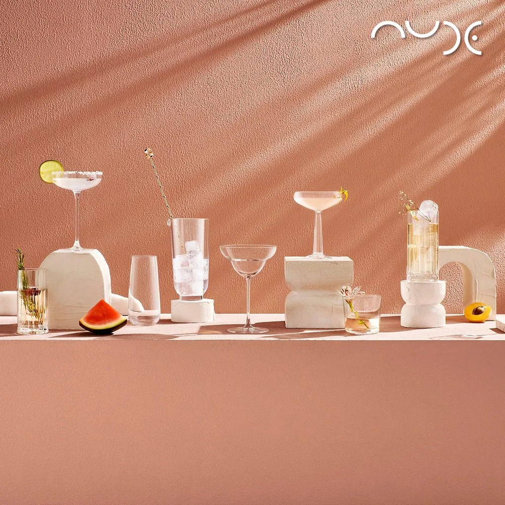 NUDE MIRAGE LONG DRINK SET6 300CC PLT/1344 GB6.OB24. | Συσκευασία 2 τμχ