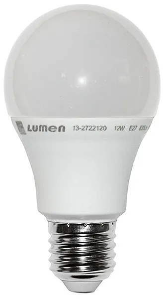 Adeleq Led Λάμπα Αχλάδι Ε27 12W 230V Ψυχρό 6200Κ 13-2722120