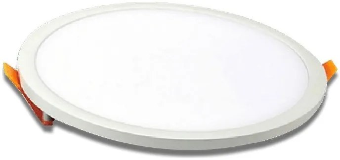 LED Πάνελ 29W Στρογγυλό Χωνευτό  Frameless Ψυχρό Λευκό 4942