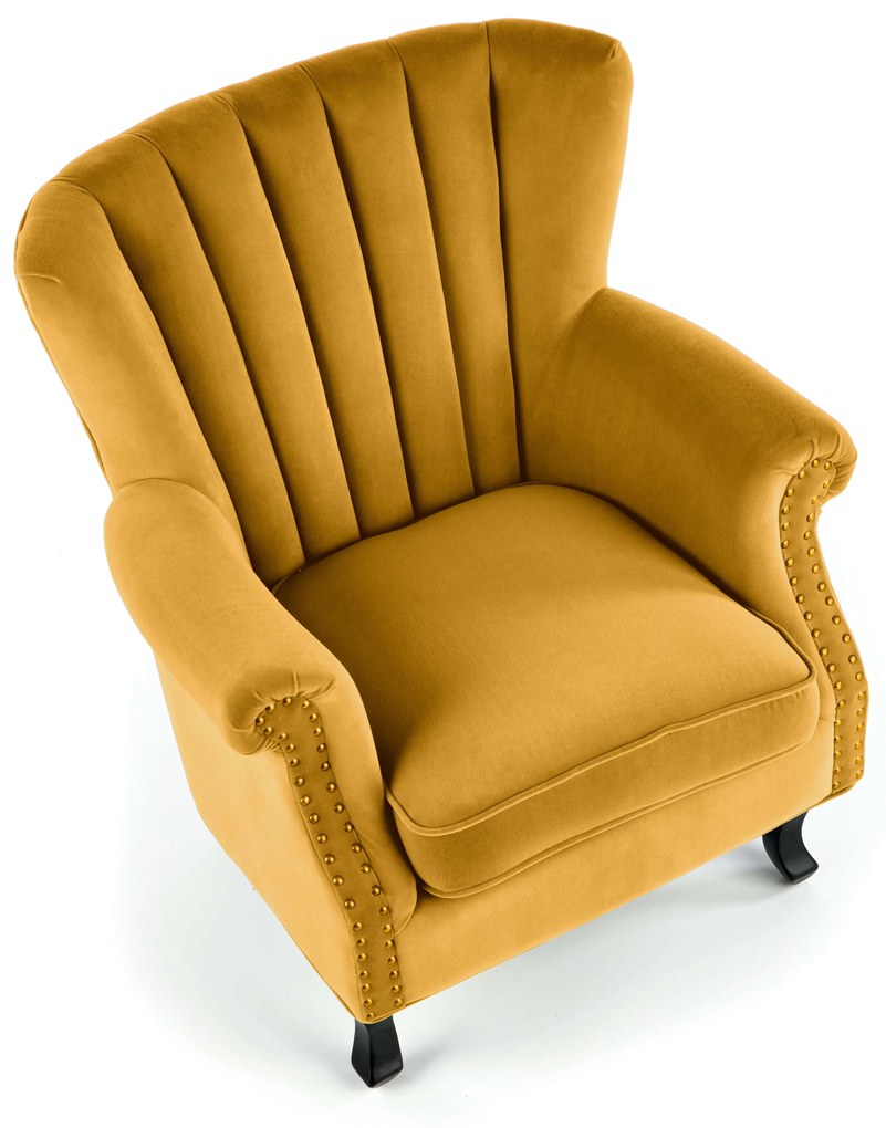 TITAN chair color: mustard DIOMMI V-CH-TITAN-FOT-MUSZTARDOWY