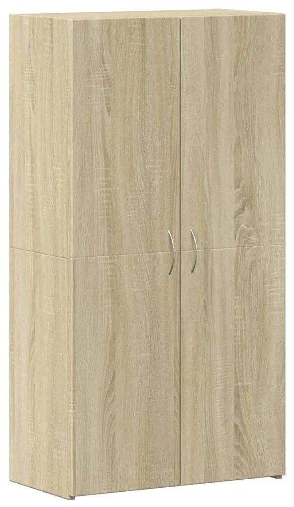 vidaXL Αρχειοθήκη Sonoma Δρυς 60x32x115 εκ. από Επεξεργασμένο Ξύλο