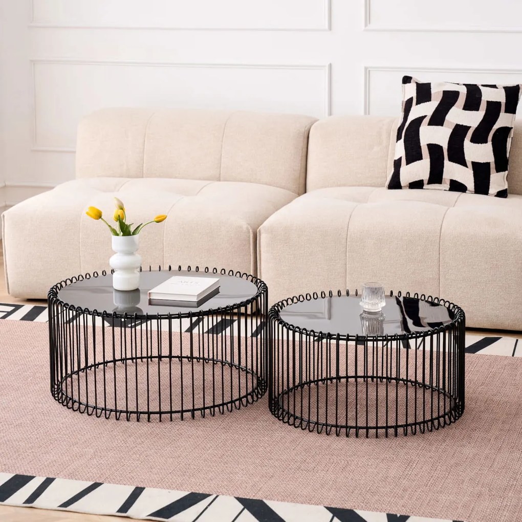 Τραπεζάκια σαλονιού Temporal Nest-Mauro