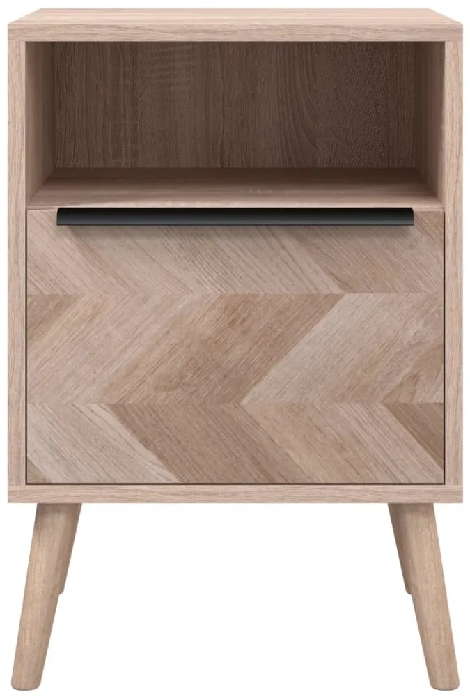 Finori Κομοδίνο Lusk 61A Sonoma Δρυς 38,5 x 38,5 x 57 εκ.