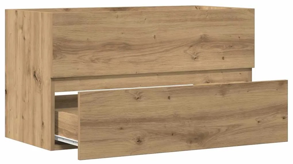 vidaXL Ντουλάπι Μπάνιου Κρεμαστό Παλ. Ξύλο 80x38,5x45 εκ. από Επ. Ξύλο