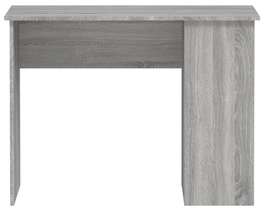 vidaXL Γραφείο Γκρι Sonoma 100x55x75 εκ. από Επεξεργασμένο Ξύλο