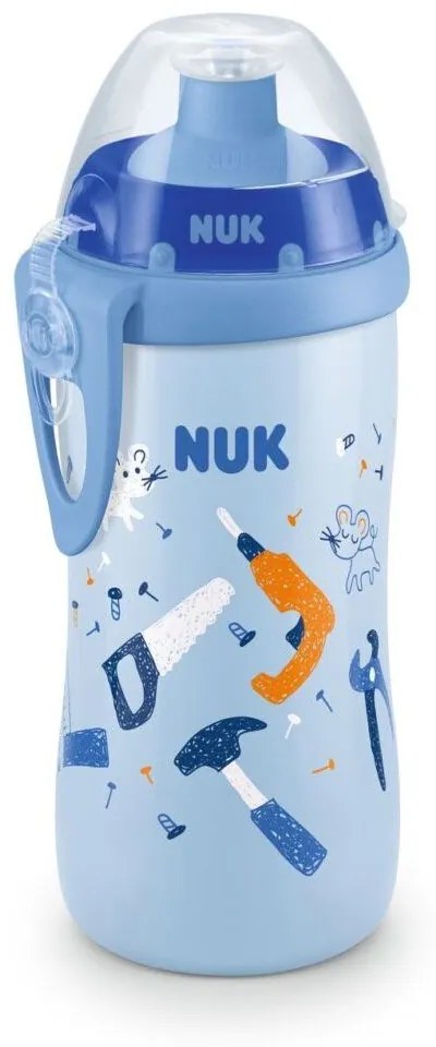 Παγουράκι Παιδικό Junior Cup 10255408 300ml 36 Μηνών Blue Nuk 300ml Πολυπροπυλένιο