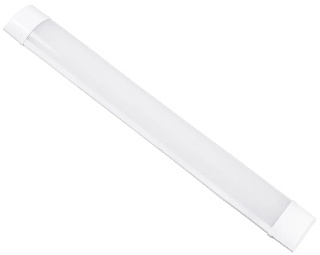 GloboStar® 60155 LED Γραμμικό Βιομηχανικό Φωτιστικό Tri-Proof 60cm 20W 1886lm 120° AC 220-240V Αδιάβροχο IP65 Μ60 x Π7.5 x Υ2.5cm Ψυχρό Λευκό 6000K - 2 Χρόνια Εγγύηση