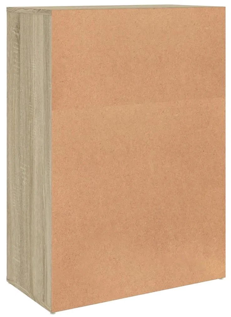 vidaXL Βοηθητικά Ντουλάπια 2 τεμ. Sonoma Δρυς 60x31x84 εκ. Επεξ. Ξύλο