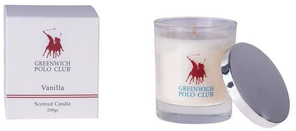 Αρωματικό Κερί 3001 Vanilla 200gr Greenwich Polo Club Ceramic,Glass