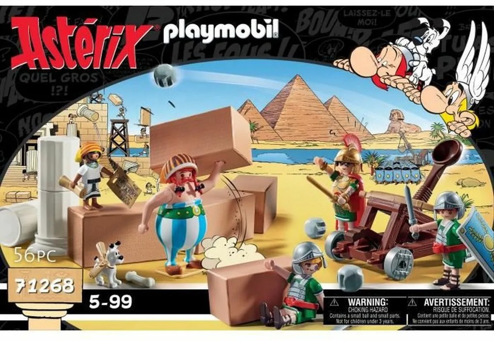 Playset Playmobil Astérix: Numerobis and the Battle of the Palace 71268 56 Τεμάχια
