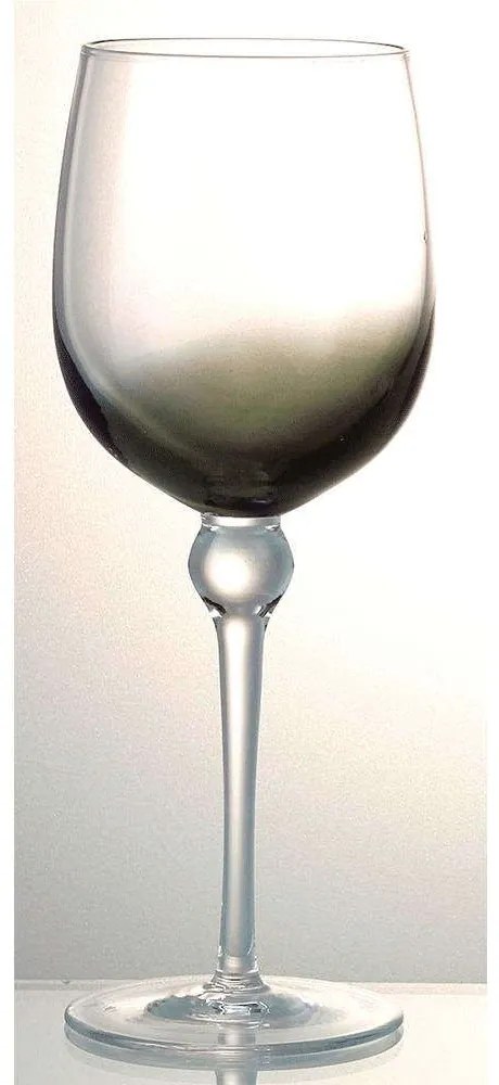 Ποτήρι Κρασιού Half 52.003.54 280ml Smoke Cryspo Trio Glass