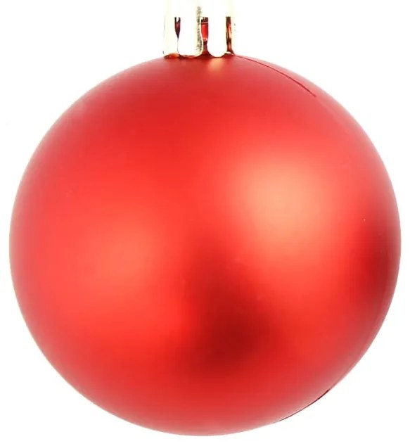 vidaXL Σετ Μπάλες Χριστουγεννιάτικες 100 τεμ. Κόκκινες 3/4/6 εκ.