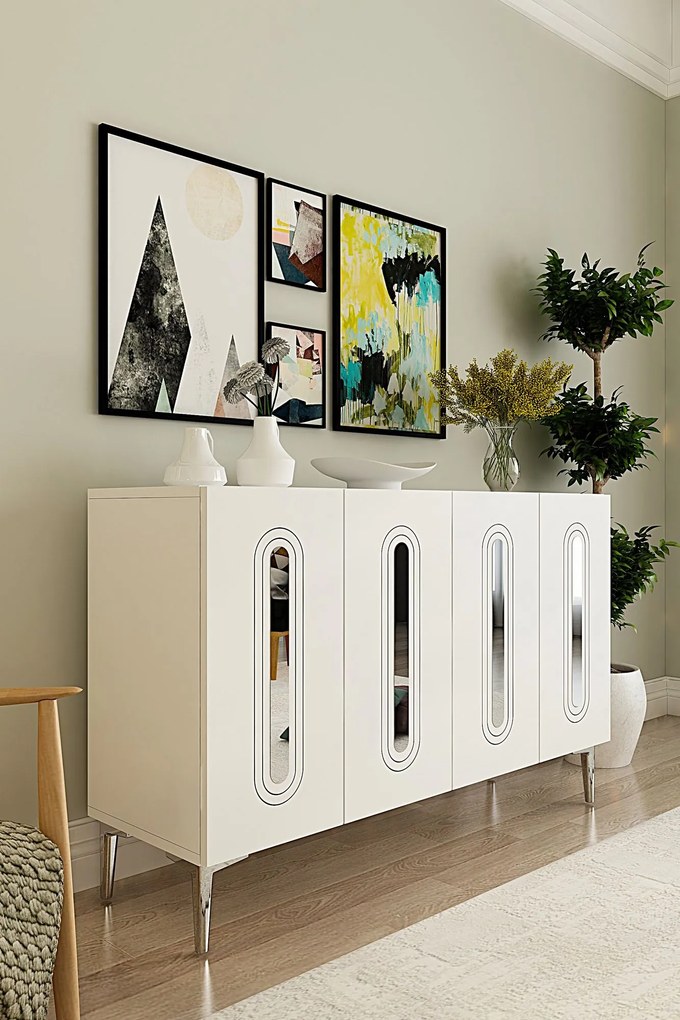 Console Rany 120 - White, Silver White
Silver