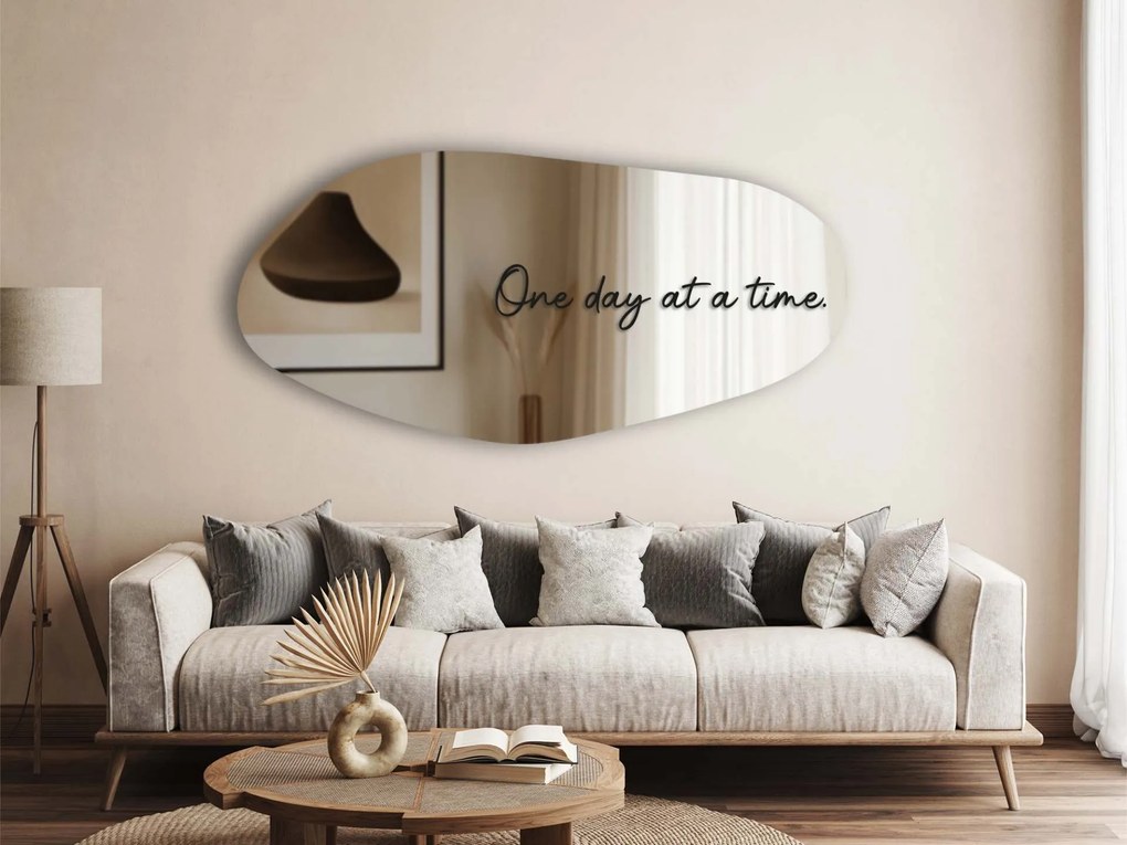 Αυτοκόλλητο για καθρέφτη S24 – One day at time.