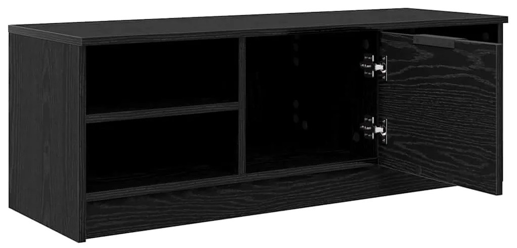 vidaXL Ντουλάπι TV Μαύρη Οξυά 102 x 35 x 36,5 εκ Επεξεργασμένο ξύλο
