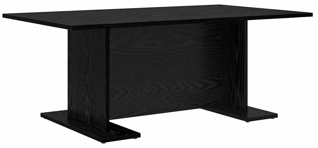 vidaXL Τραπεζάκι σαλονιού Άλλο Μαύρη δρυς 103.5 x 60 x 40 εκ