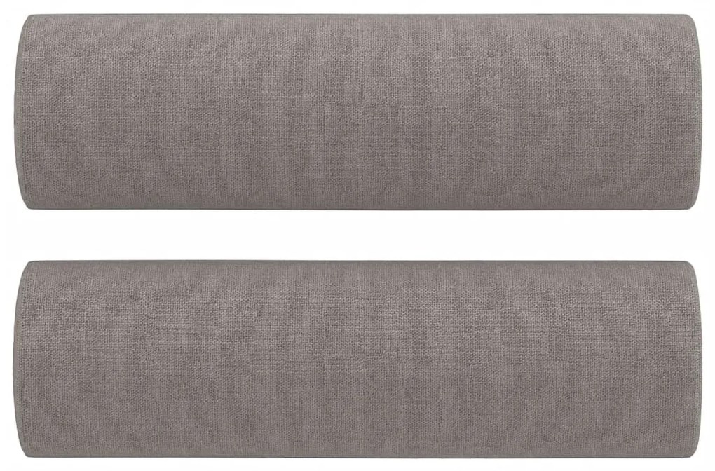 Σετ Σαλονιού 4 Τεμαχίων Taupe από Ύφασμα με Μαξιλάρια 3201801