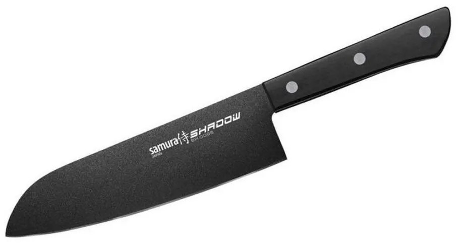 Μαχαίρι Santoku Shadow SH-0095 17,7cm Black Samura Stainless Steel