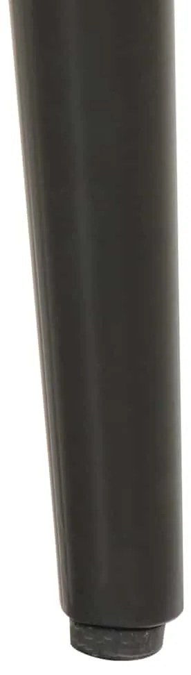 vidaXL Τραπέζι Κονσόλα 110 x 40 x 76 εκ. από Μασίφ Ξύλο Μάνγκο/Σίδερο