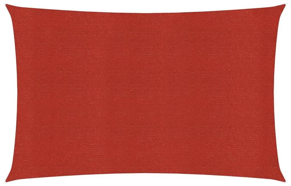 Πανί Σκίασης Κόκκινο 2 x 5 μ. από HDPE 160 γρ./μ² - Κόκκινο
