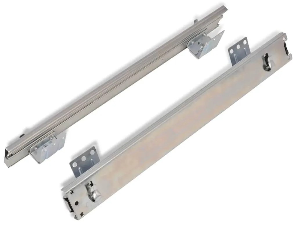 vidaXL Συρτάρια - Καλάθια Συρμάτινα 2 τεμ. Aσημί 300 χιλ.