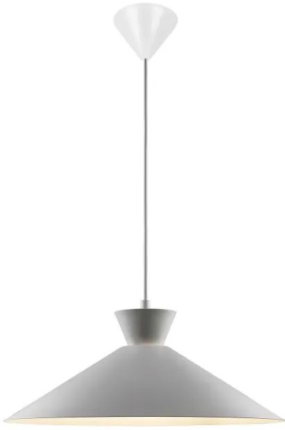 Κρεμαστό Φωτιστικό Οροφής E27 40W IP20 Dial 45 Nordlux-2213353010-Γκρι 2213353010