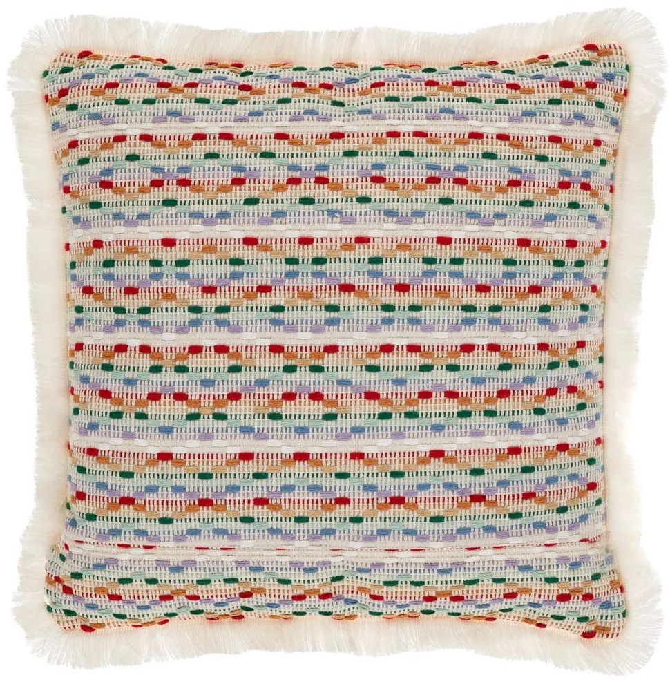 Διακοσμητικό Μαξιλάρι (Με Γέμιση) 90215 Multi 42Χ42 Polyester,Βαμβάκι